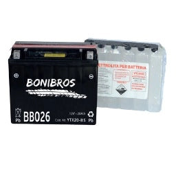 Batteria BONIBROS BB026 12V 20Ah con acido a corredo