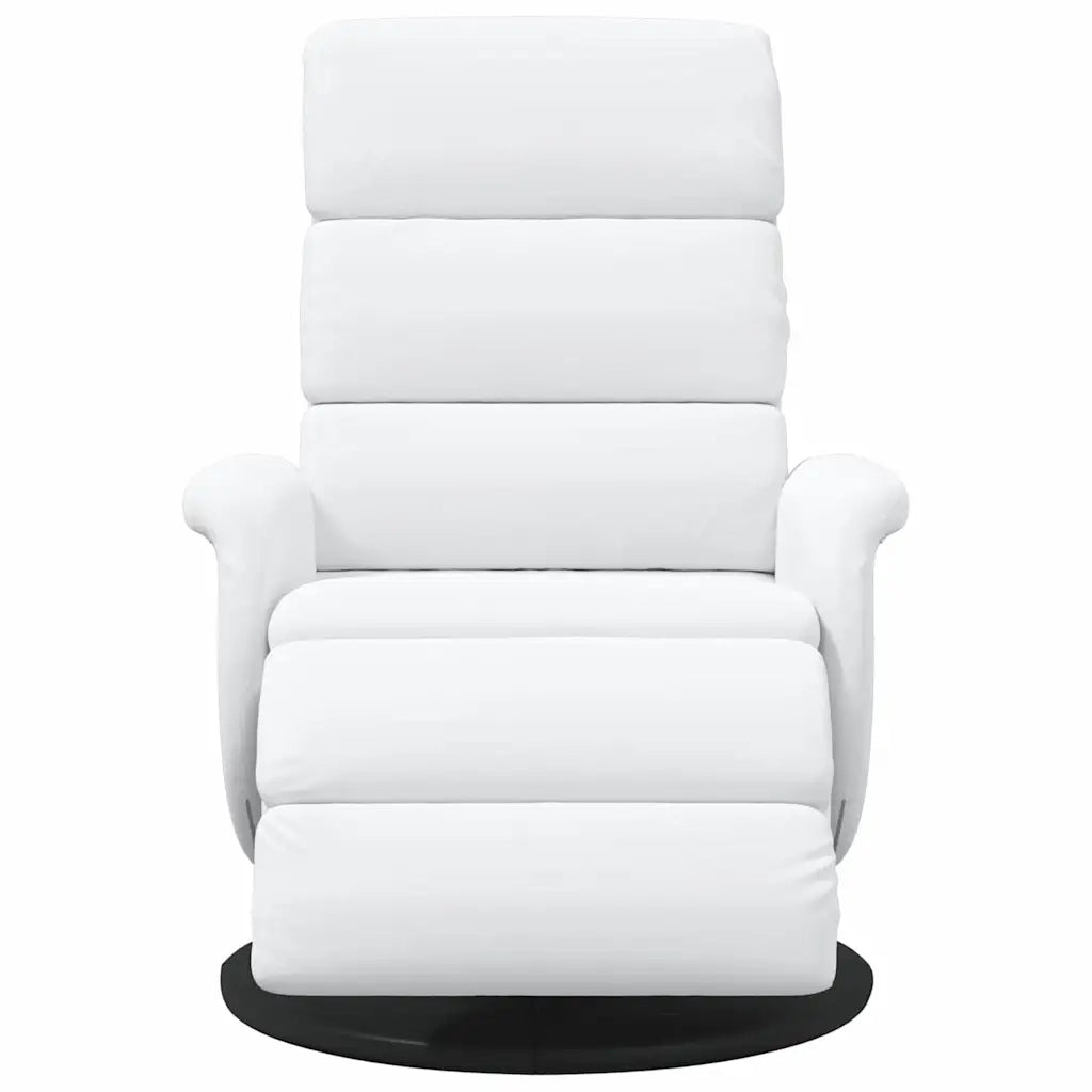 Poltrona reclinabile Bianco 98 x 71 x 106 cm PU 42018589