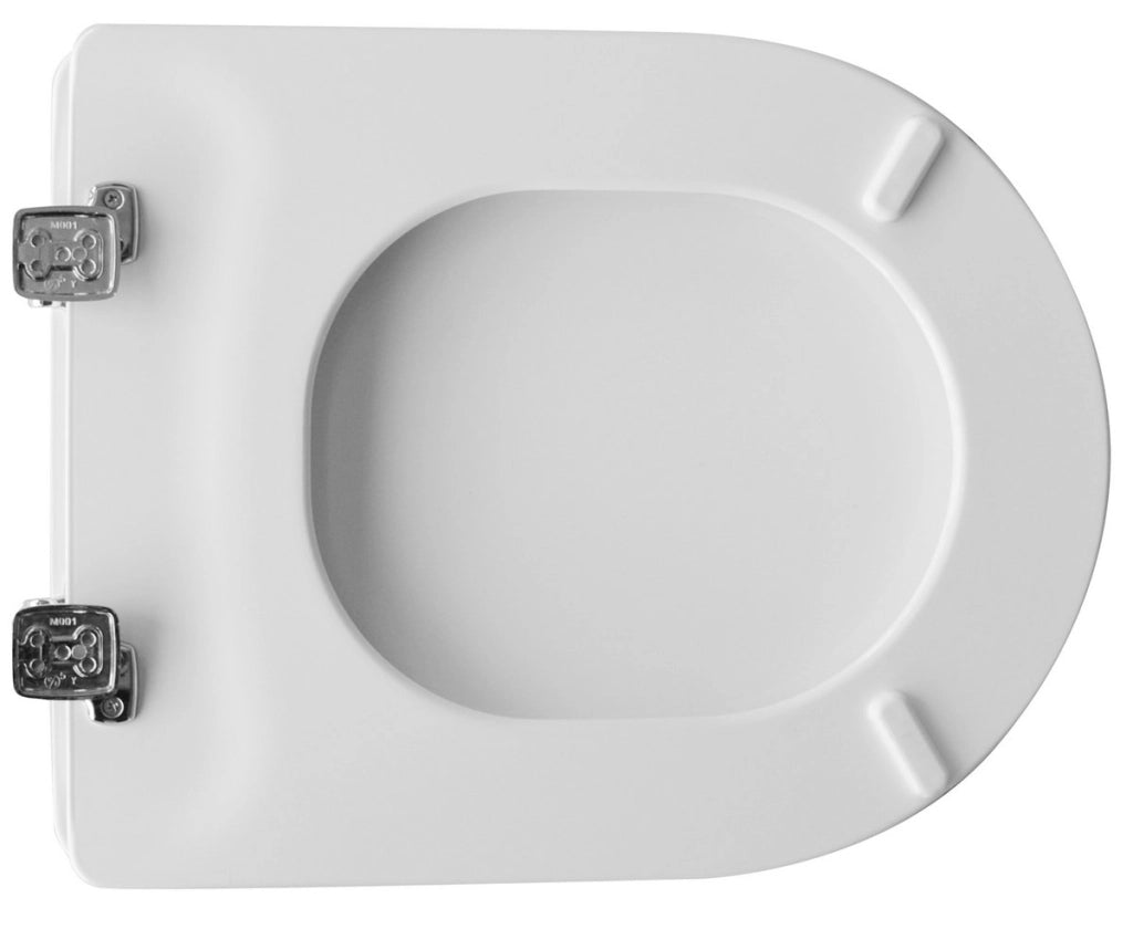 Copriwater compatibile per WC Dolomite vaso Quadrarco 1 forma 7 Bianco