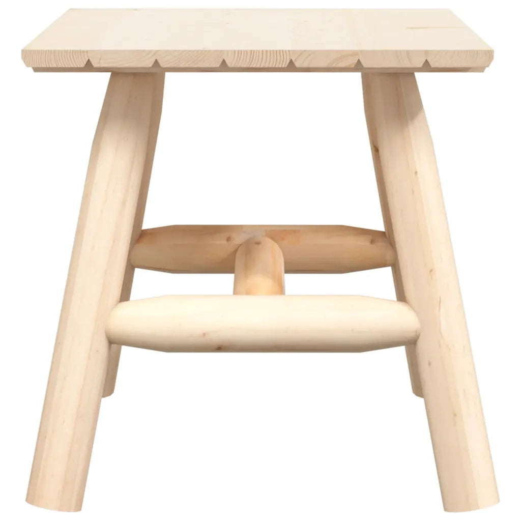 Tavolino 49x49x60 cm in Legno Massello di Abete Rosso 363351