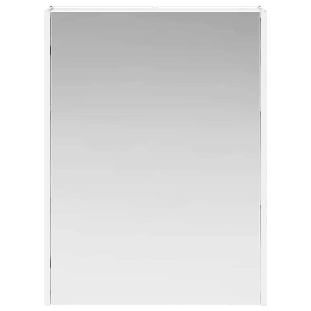 Mobiletto per specchio da bagno Bianco 53,5 x 15,5 x 70 cm 889231