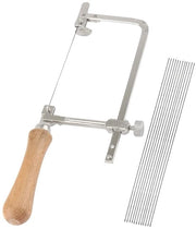 Sega per giardinaggio - Sega per legno - Sega per metallo e plastica - Sega con lama intercambiabile - Denti regolabili - Materiale resistente - Ideale per taglio di legno, metallo e plastica