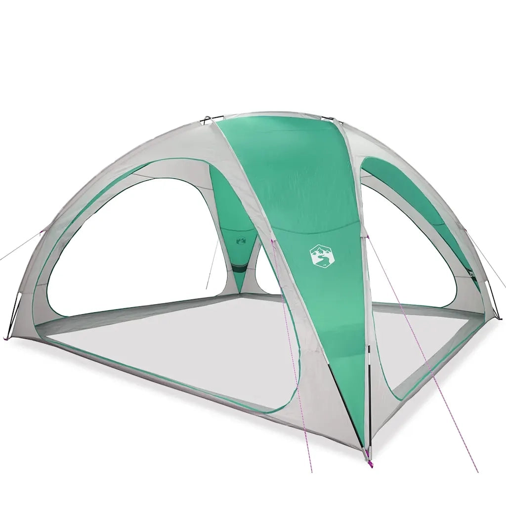 Tenda per Feste-Tenda da campeggio Verde Mare Impermeabile 299120