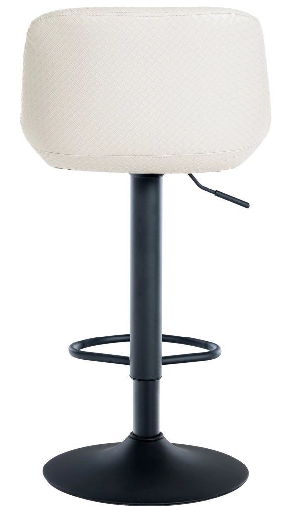 Sgabello da bar 2er Loft crema,Finta pelle