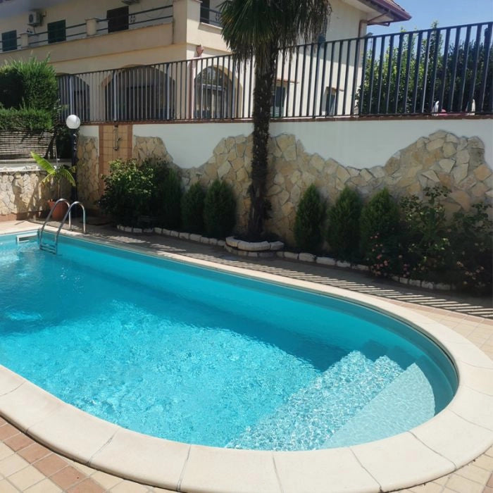 Kit componenti per piscina in cemento armato ARIZONA 6,00 x 3,00 h 1,20 m