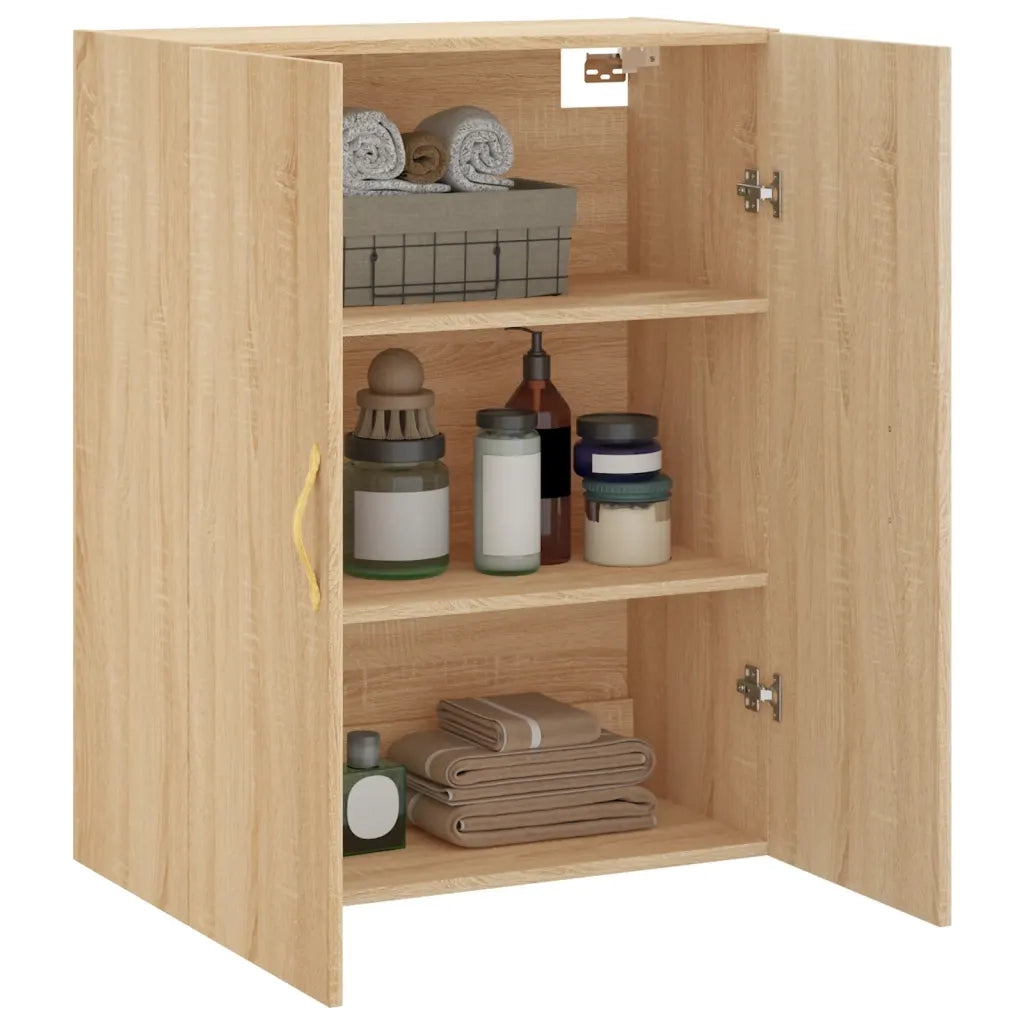 Mobile a Parete Rovere Sonoma 69,5x34x90 cm 828407