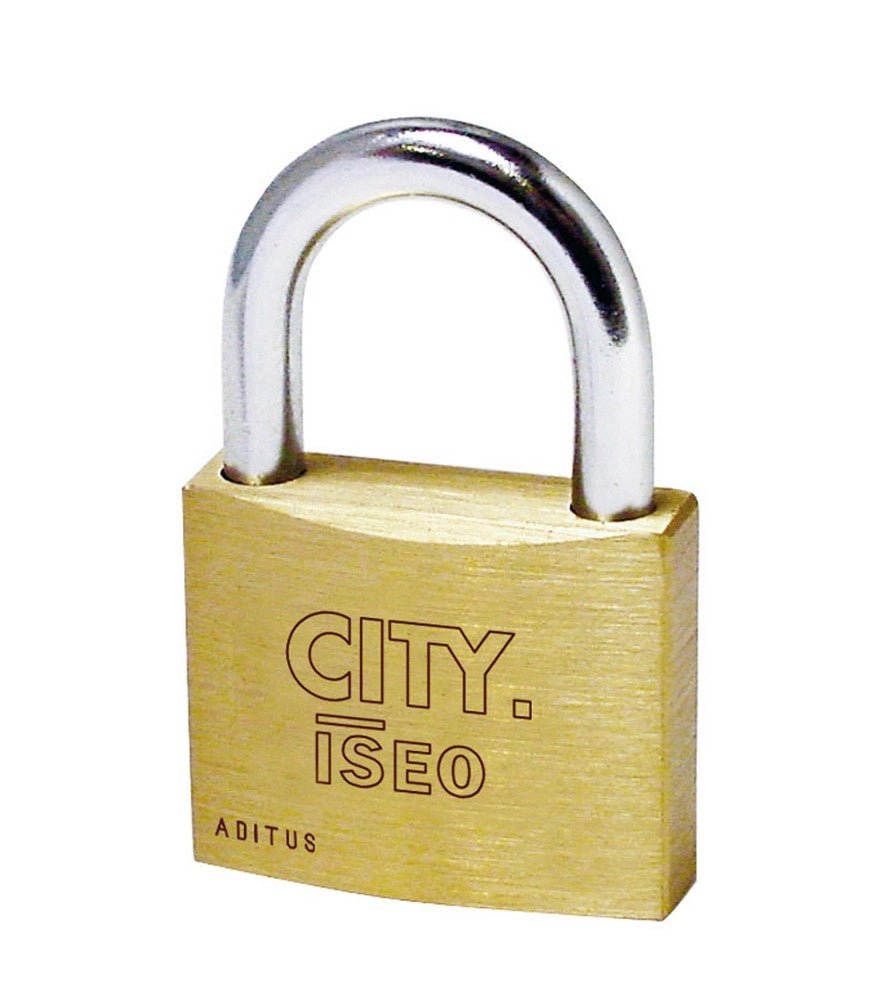 10pz lucchetto di sicurezza city arco standard mm. 30 chiave unica cod:ferx.vit30641