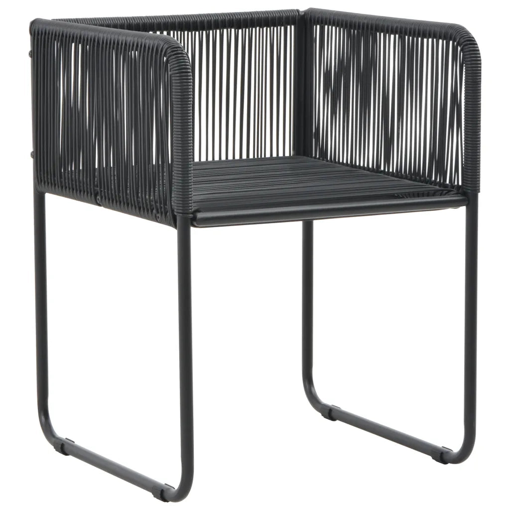 Set da Pranzo da Giardino 5 pz Nero  cod mxl 45086