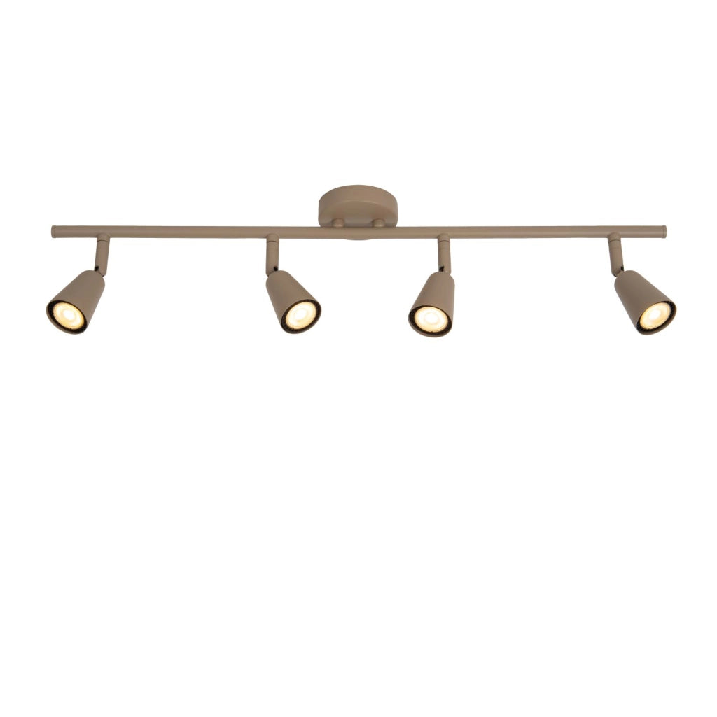 Faretto soffitto a barra TIANA 4xGU10 beige Lucide