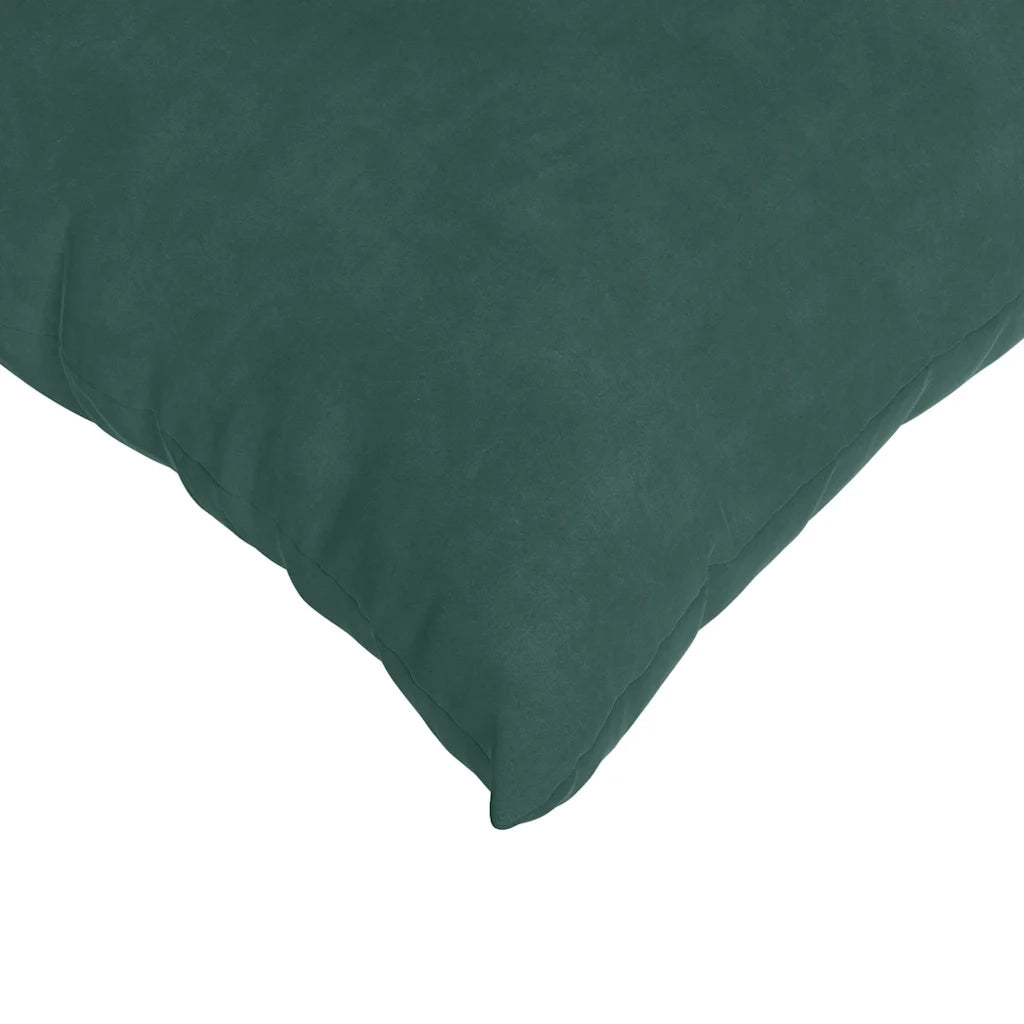Cuscini da Divano 2 pcs Verde scuro 50 x 30 cm Tessuto in Cords