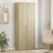 Credenza Rovere Sonoma 70x35x180 cm in Legno Multistrato