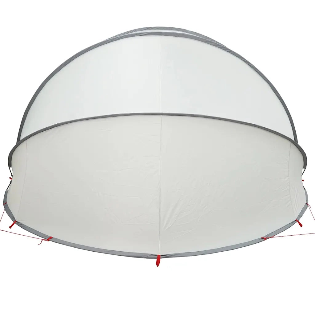 Dome Piscina Grigio e arancione 472 x 460 x 229 cm