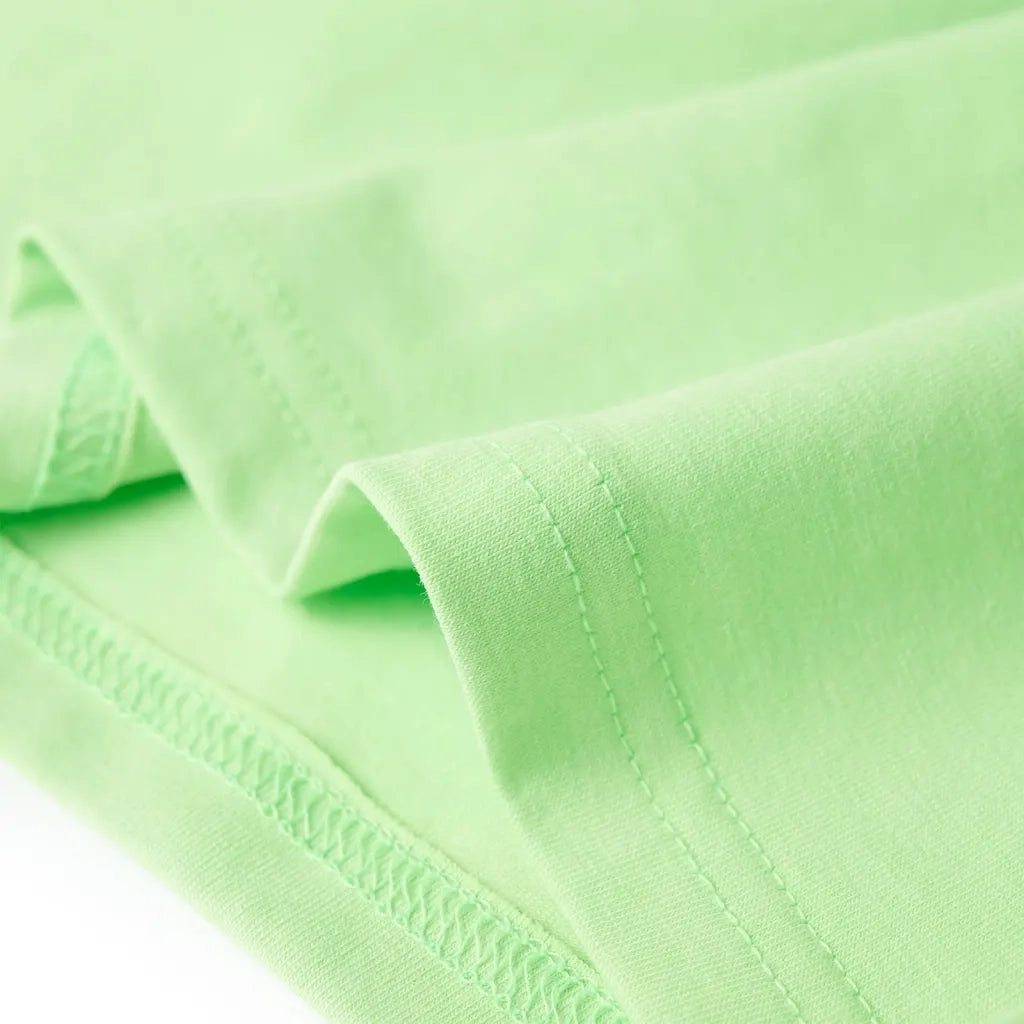 Maglietta per Bambini Verde Neon 128 12452