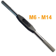 Trade Shop - Chiave Giramaschio A Barra Regolabili Per Filiera Raccordi In Lega M6-m14 -