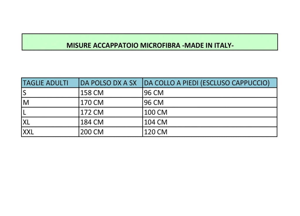 Accappatoio Con Cappuccio In Microfibra Taglia Adulto Unisex In Tinta Unita - M - Arancio