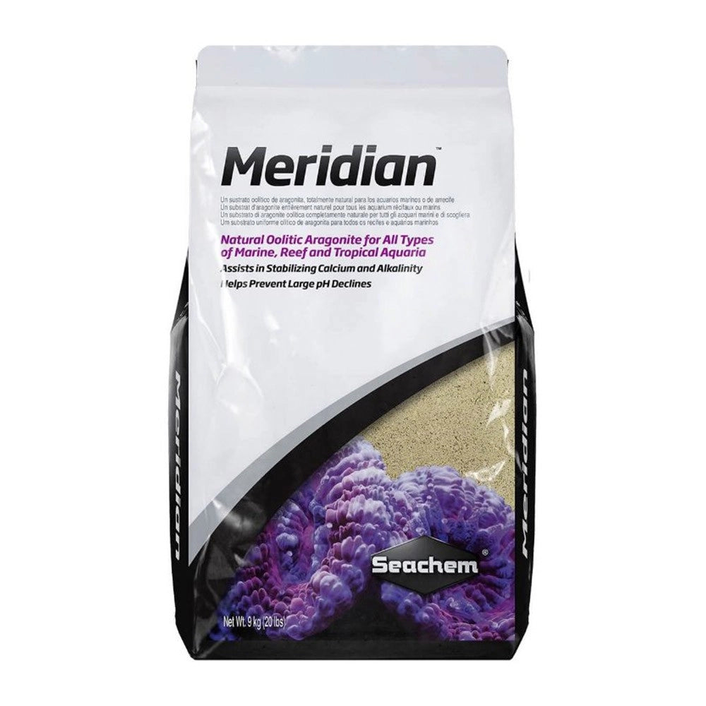 Seachem Meridian - substrato di aragonite per marino Formato: 9 Kg