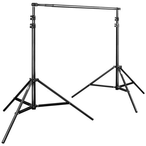 Walimex TELESCOPICO sistema di sfondo, 120-307cm