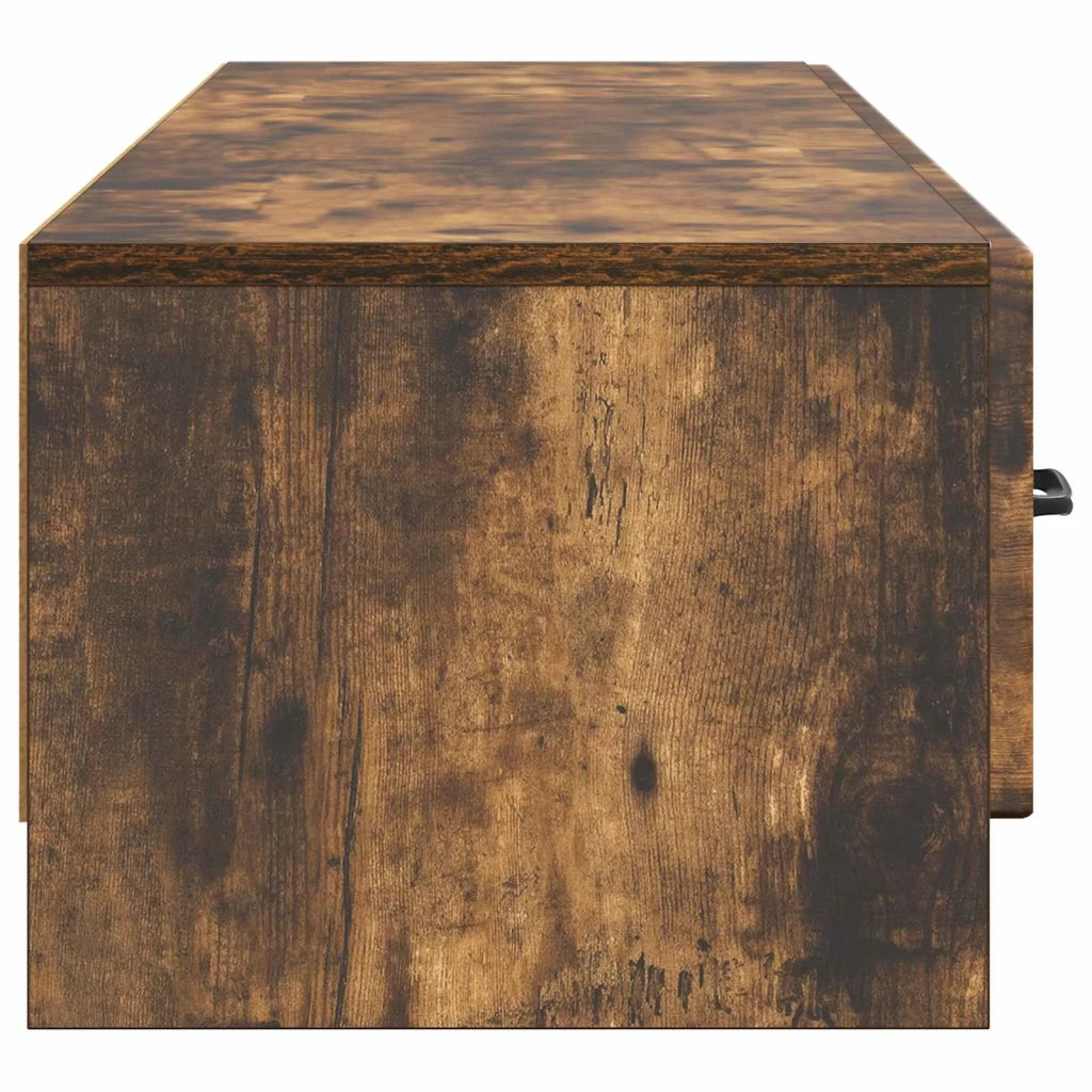 Mobile TV Rovere Fumo 147 x 34,5 x 27 cm Legno ingegnerizzato