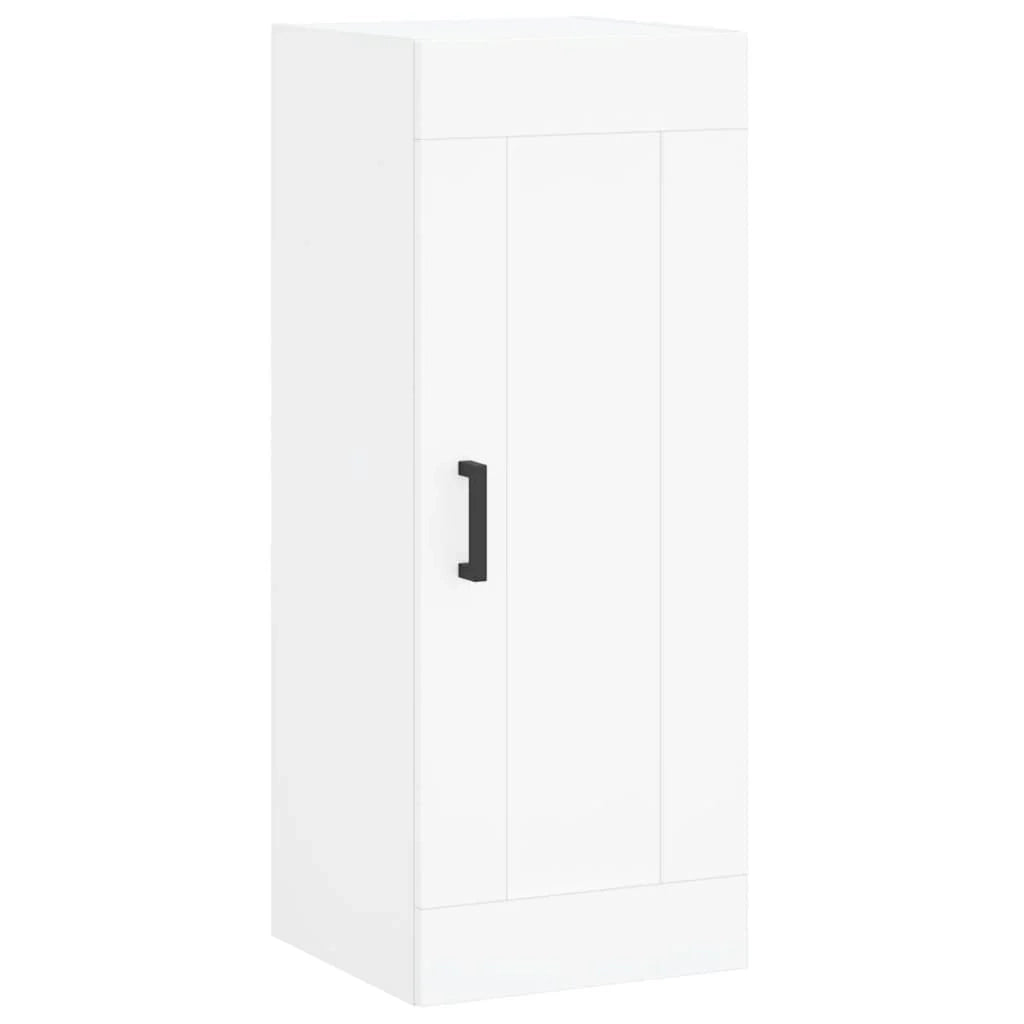 Buffet credenza cassettiera mobiletto mobile contenitore organizer cucina soggiorno salotto alto 34,5 x 34 x 180 cm legno ingegnerizzato bianco 02_0032272
