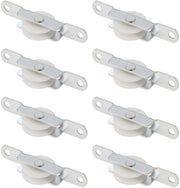Parasoletti - Manubri a gomito per parapluie 8 pezzi - Ricambio per ombrelli - Costruzione in plastica/metallo - Resistente alle intemperie - 6,5x2,2x1cm - Funzione di apertura soffice - Ricambi per ombrelli