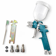 Pistola Aerografo Verniciatura 0.8 mm Spray HVLP con Serbatoio 100ml VA20134