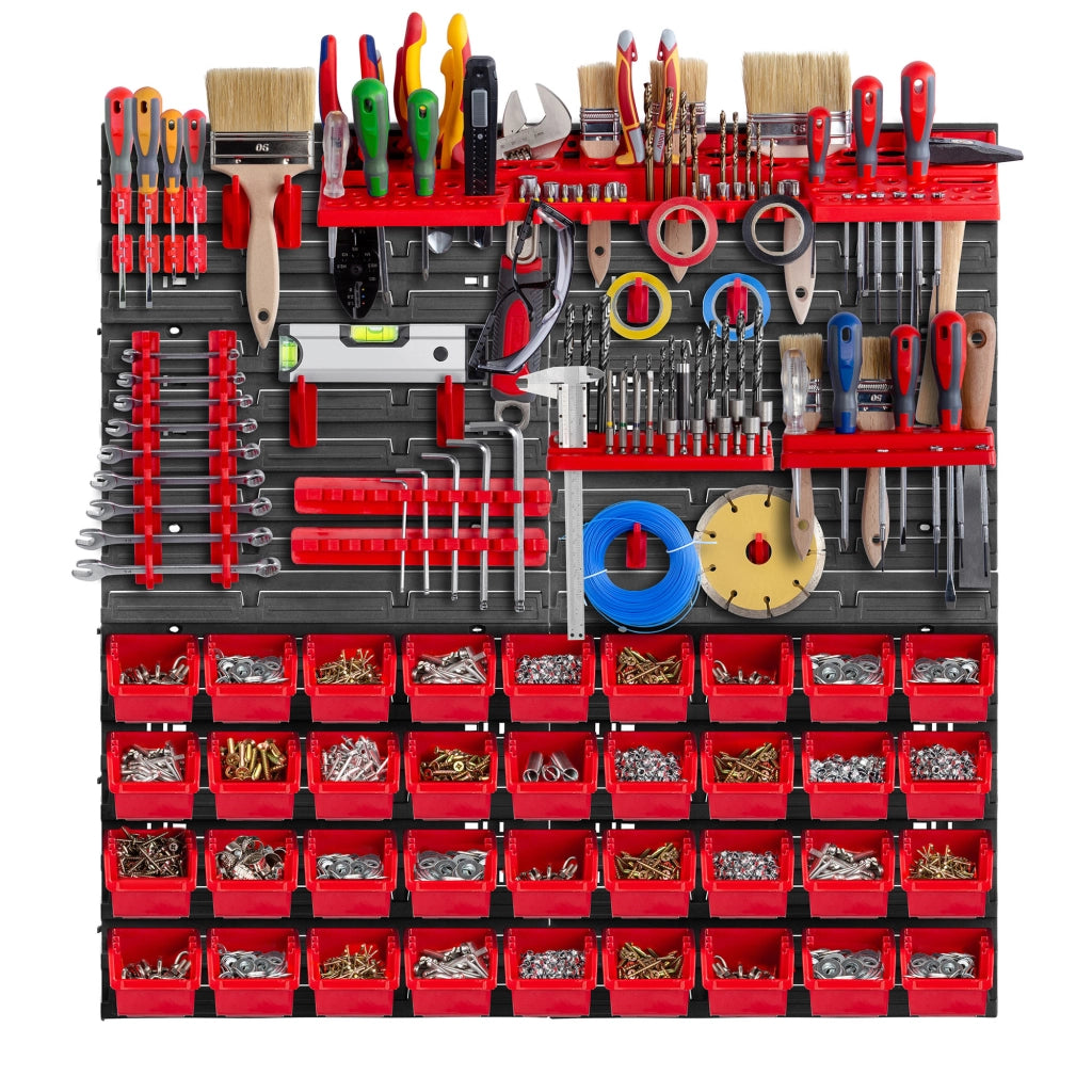 Pannello portautensili KADAX da parete per officina 78x78 cm 59El per officina e garage