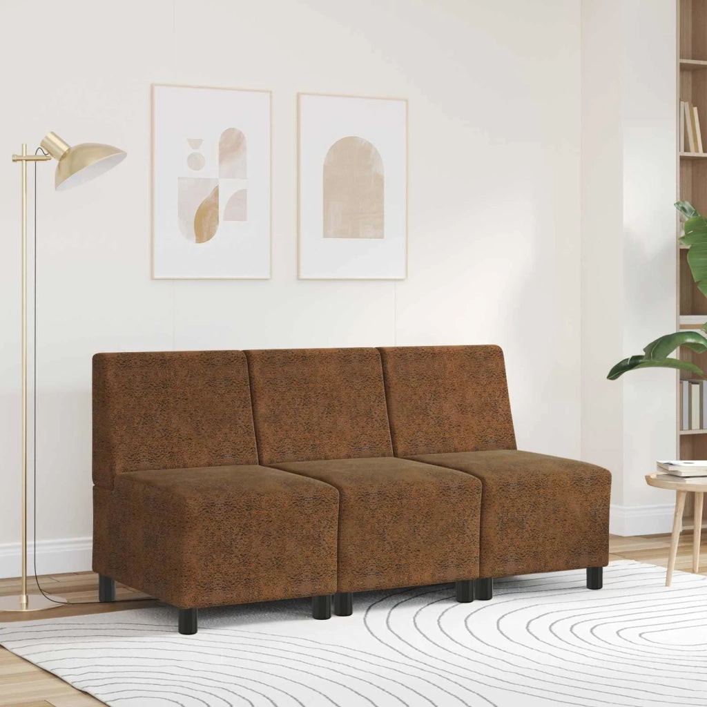 | Poltrona Sofa | con cuscino Marrone 55 x 74 x 82 cm 4108508