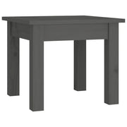 Tavolino da salotto | Tavolino da caff¨¨ | Tavolino da Soggiorno Grigio 35x35x30 cm Legno Massello di Pino