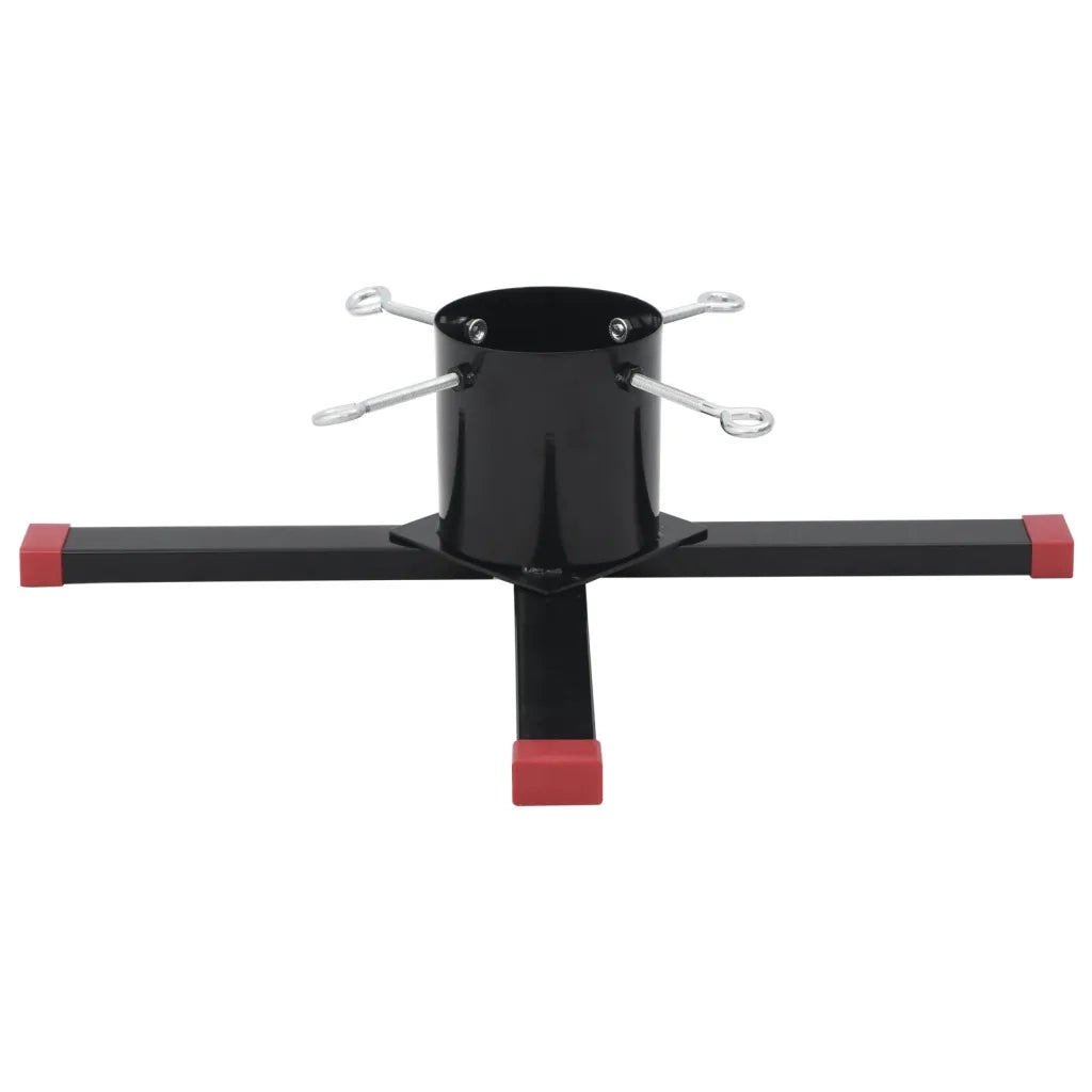 vidaXL Supporto per Albero di Natale Nero 61x61x15,5 cm