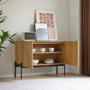 Mobile contenitore moderno naturale 100x40x75 cm