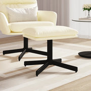 Poggiapiedi Crema 60x60x39 cm in Similpelle cod mxl 76700