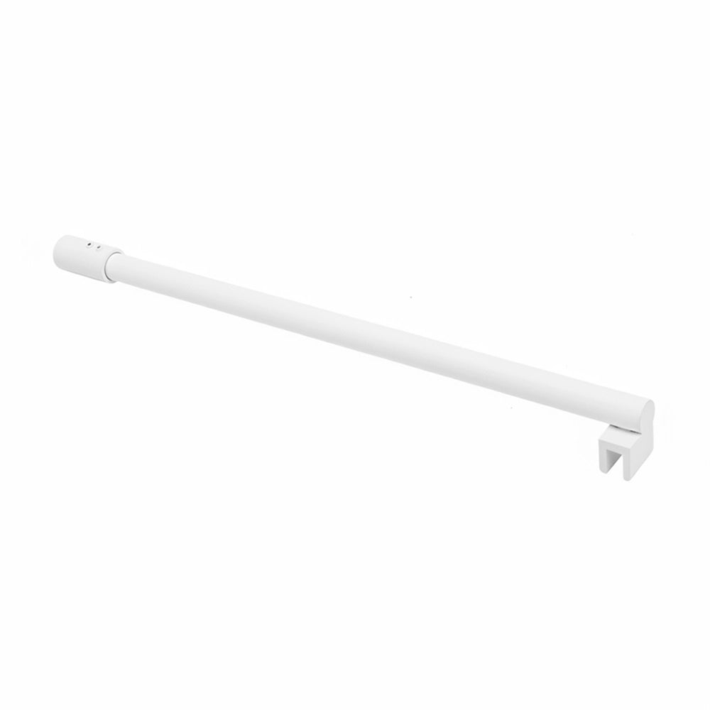 Parete doccia walk-in 97,3 cm  cristallo trasparente 6mm profilo bianco Klug