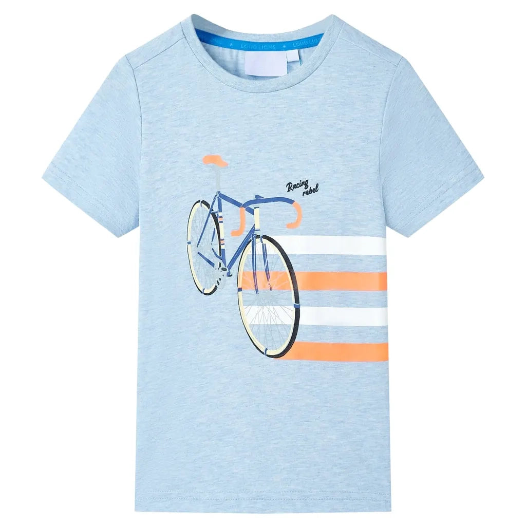Maglietta da Bambino Blu Tenue MÃ©lange 128cod mxl 134818