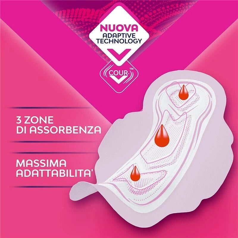 NUVENIA ASSORBENTI ULTRA CON ALI IN CONFEZIONE DA 28 PEZZI