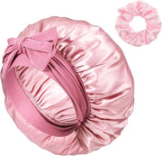 Sacco da Capo con Cinturino in Cotone e Capote in Cotone Leggero - Cappuccio Antiscivolo - Donna - Rosso Scuro
