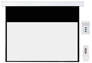 Telo provis 300x225 videomot motorizzato bianco 4:3 - NPF10176