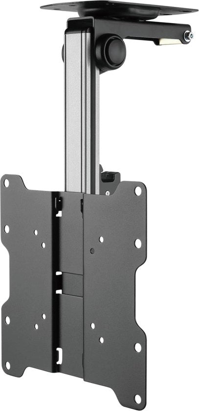 Opvouwbare tv-beugel per esterno, per pergola, patio, priele, schiuo, in altezza regolabile, sotto cassa, sostiene 20 kg, compatibile con 43,2 cm