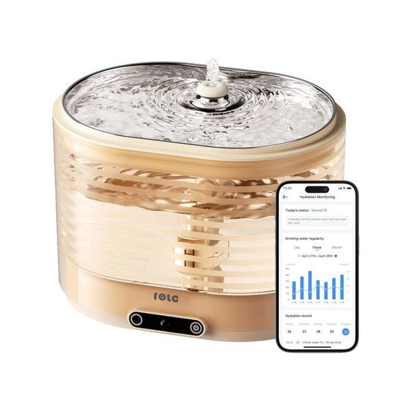 Distributore alimenti smart enabot ea0409 rola pet water fountain plug
