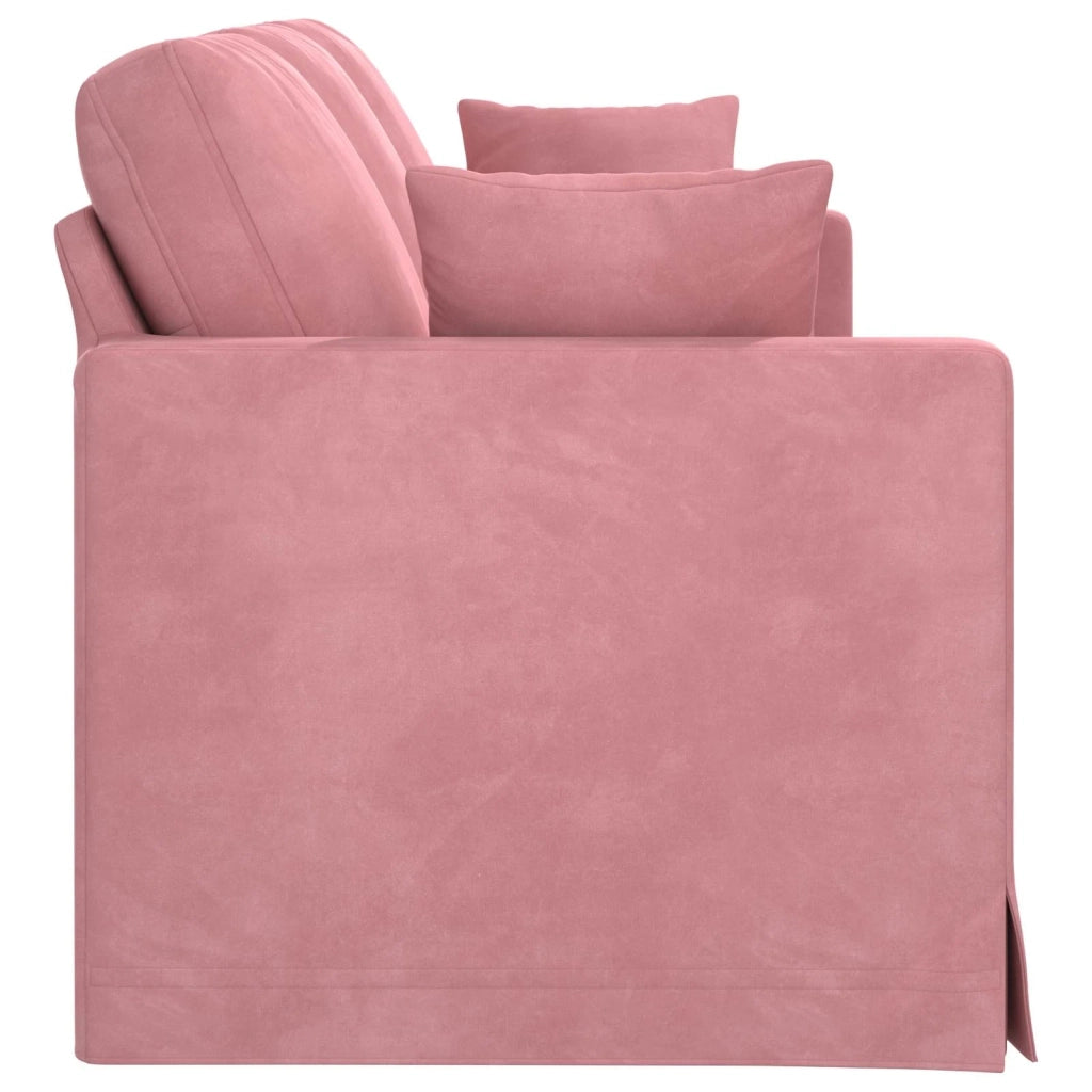Divano Rosa 198 x 78 x 80 cm Velluto 42024435