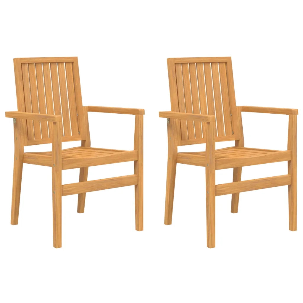 Set da Pranzo per Giardino 3 pz in Legno Massello di Teak 3157911