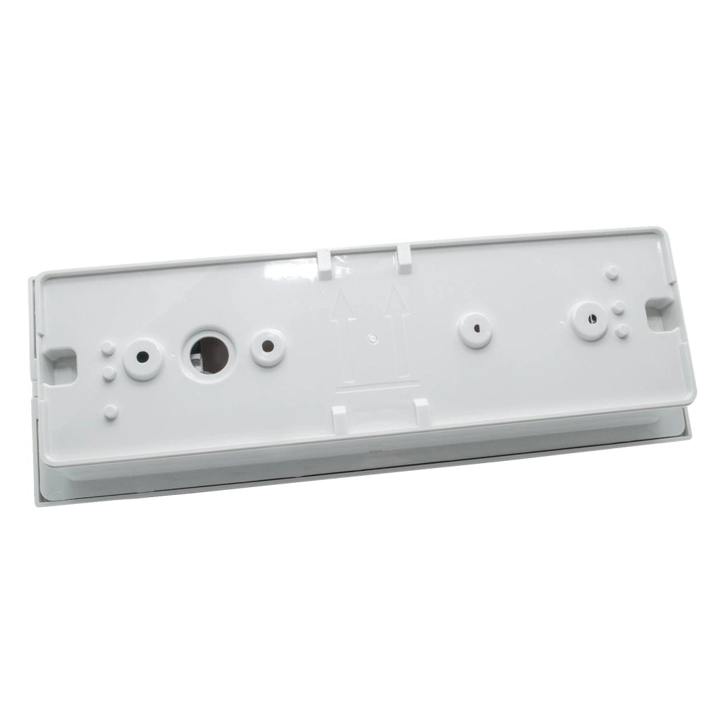 Lampada emergenza parete LED 5W luce sicurezza incasso moderna ricaricabile pittogrammi exit uscita ufficio negozio 230V