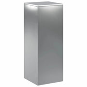 Supporto per piante Argento 30 x 30 x 80 cm Acciaio 8012498