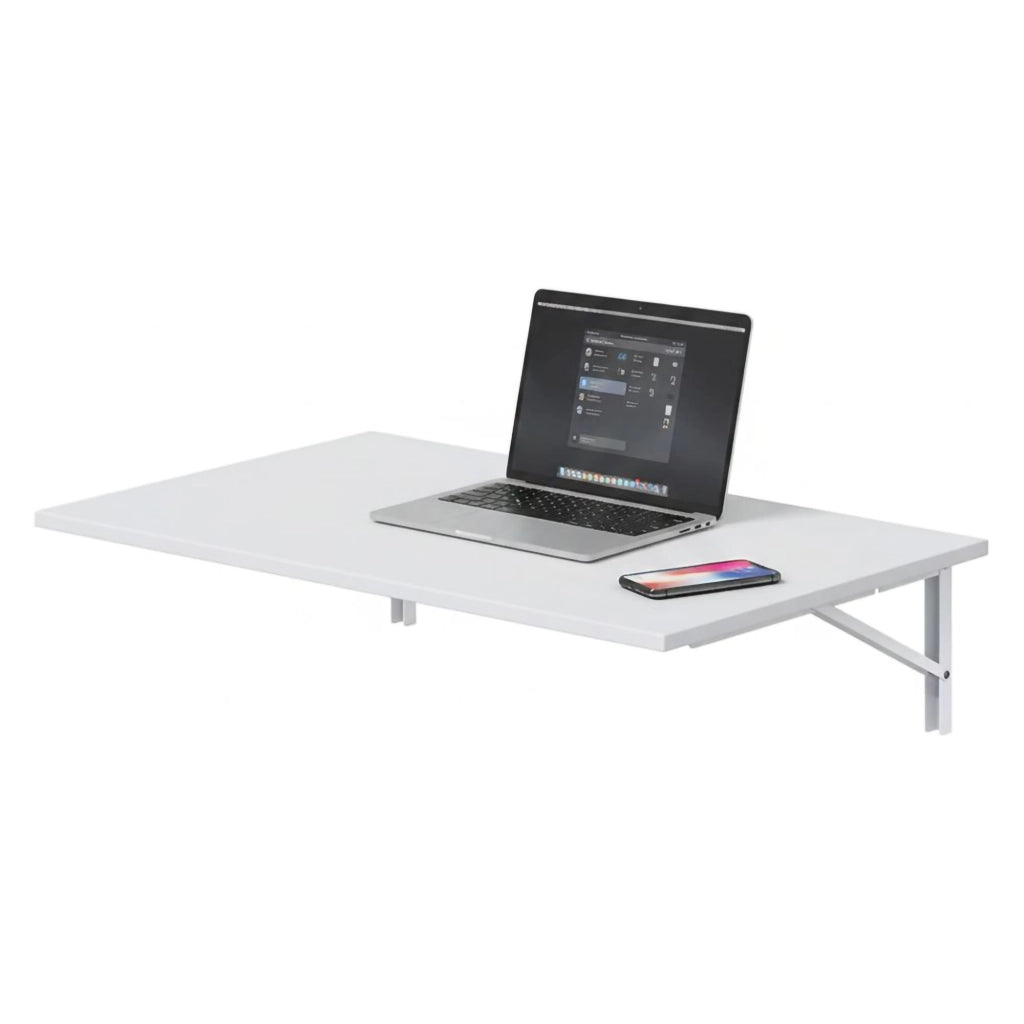 Grandate, Tavolo Pieghevole un Posto, 78x50x21h cm Bianco