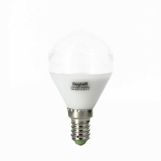 56071 Lampada a Sfera Beghelli Ecoled 6W 4000K