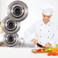 4 Coperchi Magici Antiodore  Ventur Magic In Acciaio Inox 22, 26, 30, 34 Cm