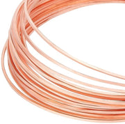 Cavo di rame quadrato 18 gauge - Ideale per bracciali/orecchini - Fili di rame per gioielli - Fili per lavori di artigianato - Materiale per DIY - Cavo di rame per gioielli - Fili di rame per decorazioni