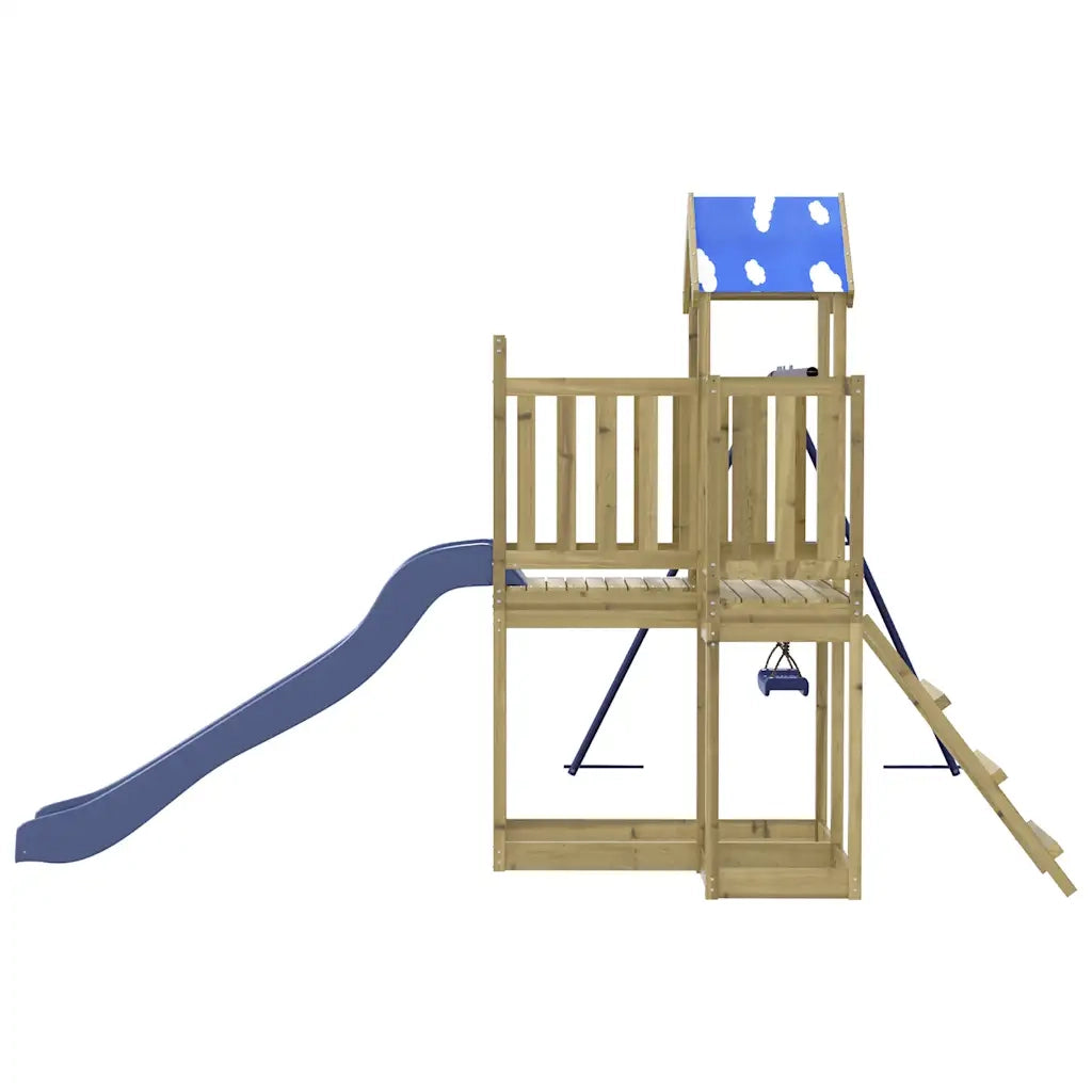Set da Gioco da Esterno in Legno di Pino Impregnato 3278976