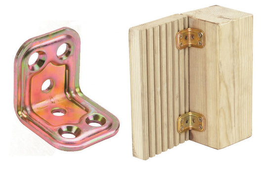 piastra angolare in acciaio tropicalizzato mm 30x30x30 cod:ferx.56083