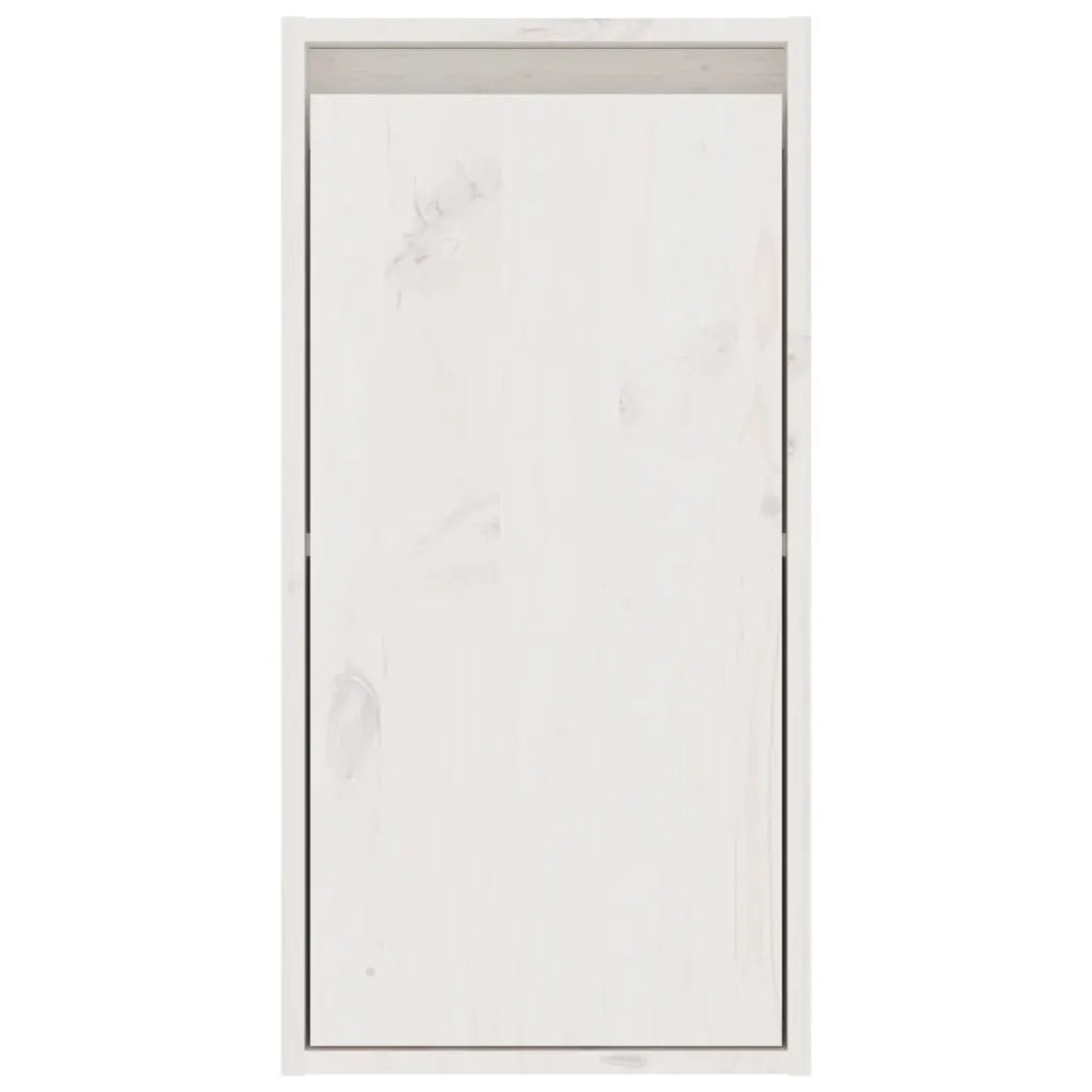 Mobili Porta TV 6 pz Bianchi in Legno Massello di Pino 3100235