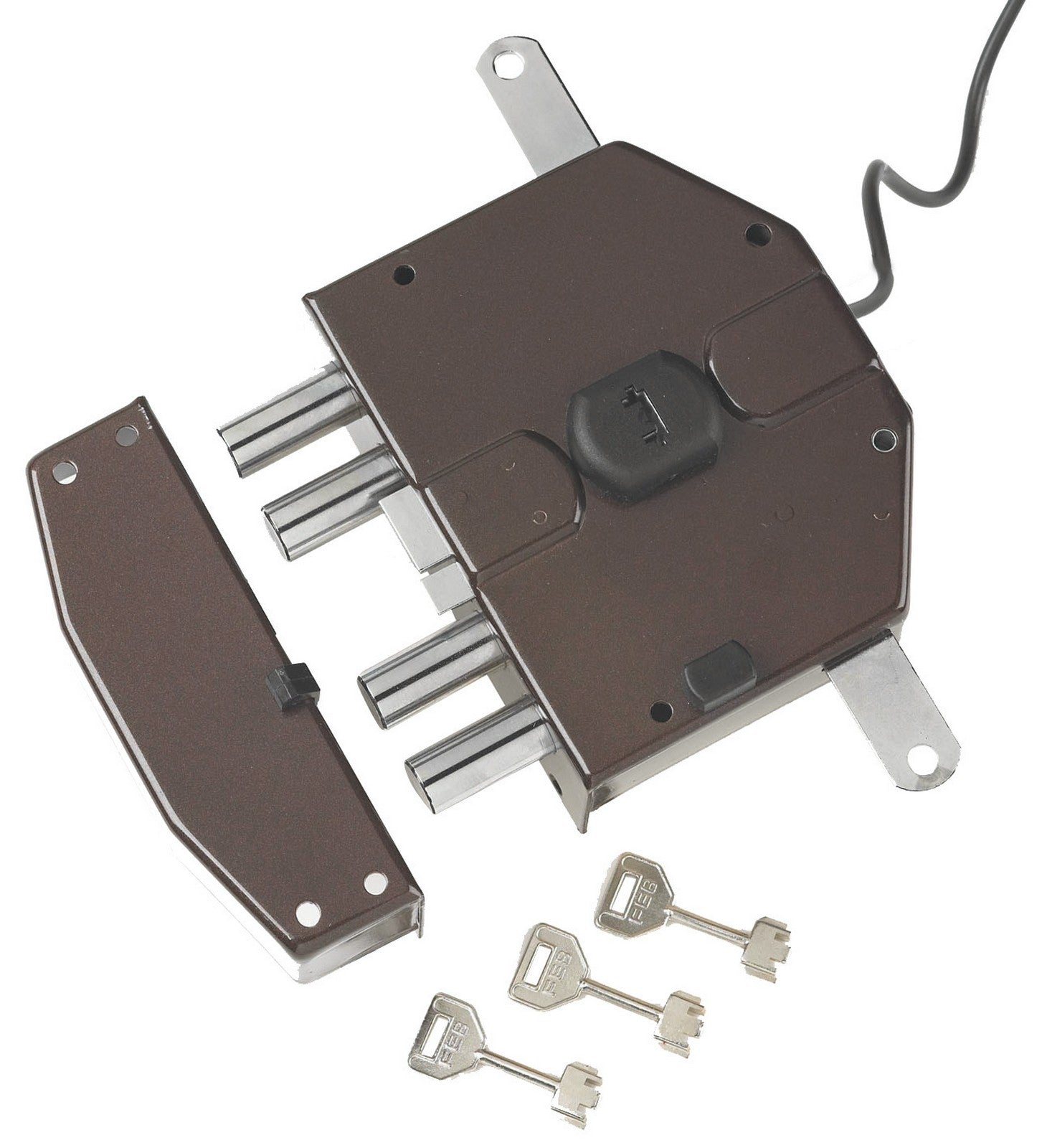 serratura elettrica "segreta" mano sinistra con cilindro 60 mm senza aste cod:ferx.56091